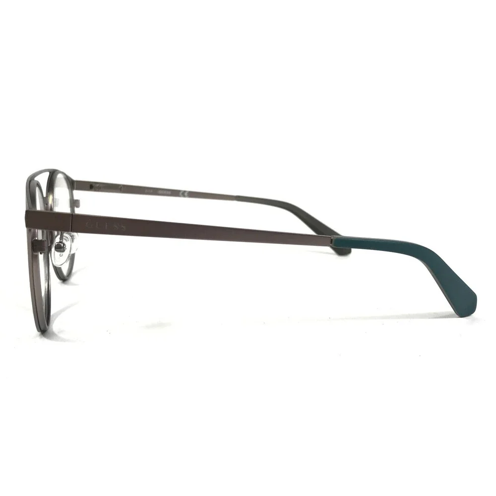 Guess Eyeglasses Frames GU1956 009 Grey Gunmetal Round Full Rim 50-19-140